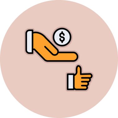 Bir dolar sembolüyle el ele tutuştuk.