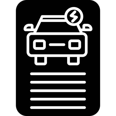 araba aküsü vektör illüstrasyonu