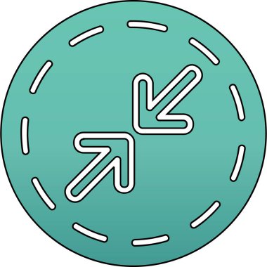 Çizgi film simgesinin vektör çizimi