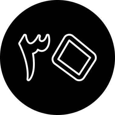 Kişisel ve ticari kullanım için vektör simgesi