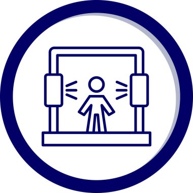 Dizüstü bilgisayar simgesi vektör çizimi