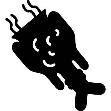 Cadılar Bayramı ikon vektör illüstrasyonu