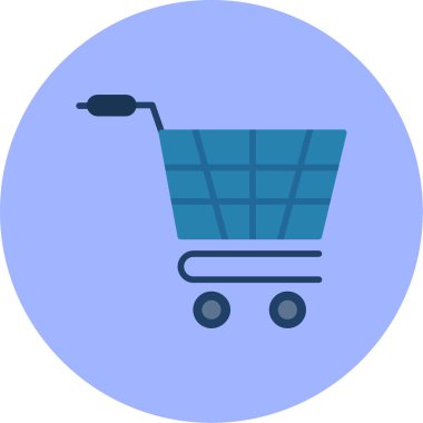 Alışveriş arabası. Basit tasarım