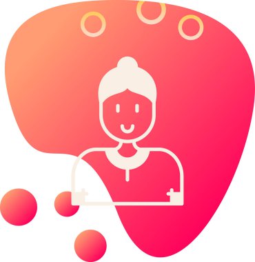 Bir fincan çayla bir kadın