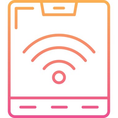 - Telefon. Web simgesi basit illüstrasyon