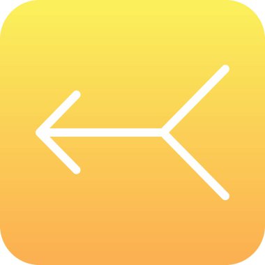 Beyaz arkaplanda izole edilmiş sağ ok simgesi, vektör