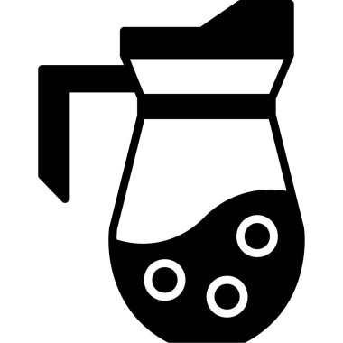 kahve makinesi ikon vektör illüstrasyonu