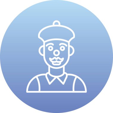 Modern b 'nin vektör illüstrasyonu eksik simgesi