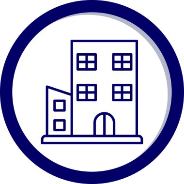 Yapı simgesinin vektör illüstrasyonu