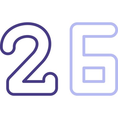 6 numaralı simge, izometrik biçim