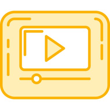 Video oynatıcı. Basit resimleme