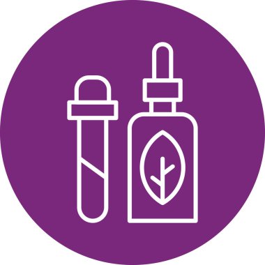 Benzersiz sprey sprey şişesi vektör çizgisi simgesi