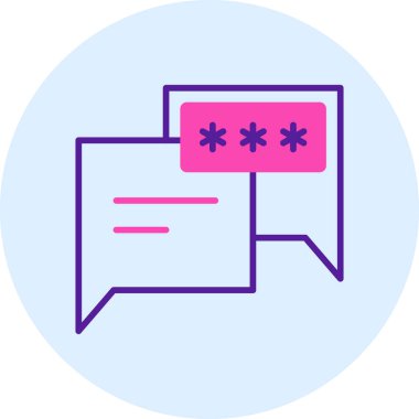 parola web rengi basit illüstrasyon