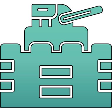 Kutusu simgesi, basit vektör çizim