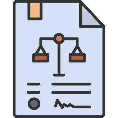 Grafik şeması vektör illüstrasyonlu belge