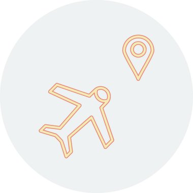 Modern simgenin vektör illüstrasyonu