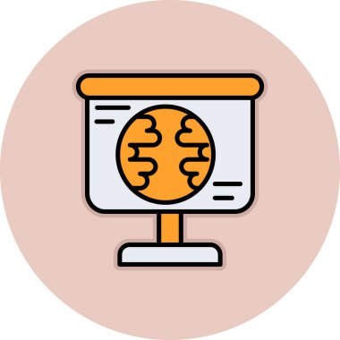 Modern simgenin vektör illüstrasyonu