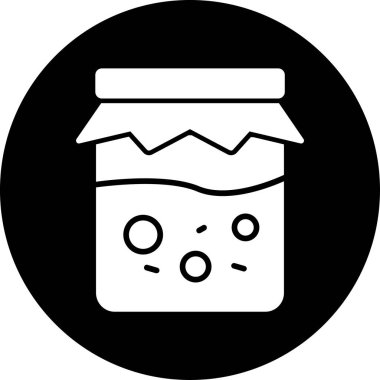 Şişe. Web simgesi basit illüstrasyon