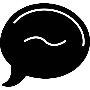 Konuşma balonu işaret tasarımı