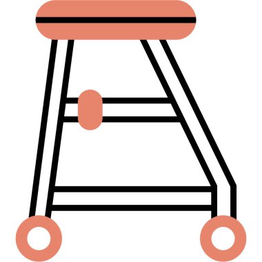 merdiven simgesi çizimi