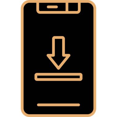 Ok. Web simgesi basit illüstrasyon