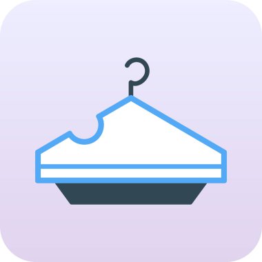 Bir bebek maması simgesinin vektör çizimi