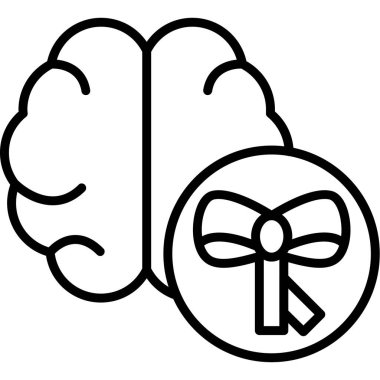 Kurdeleli hediye kutusu, vektör illüstrasyonu