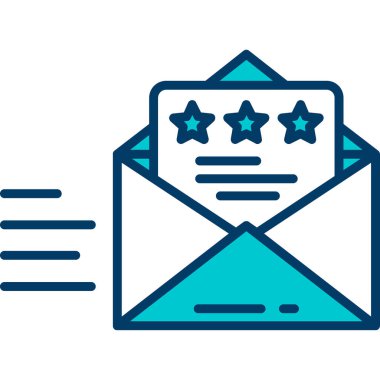 İnce satır biçiminde müşteri geribildirim simgesi