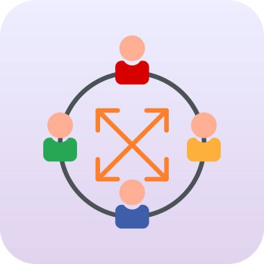 iş yönetimi vektör çizgisi simgesi, basit ve düzenlenebilir satır simgesi, vektör simgesi