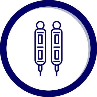 Modern b 'nin vektör illüstrasyonu eksik simgesi