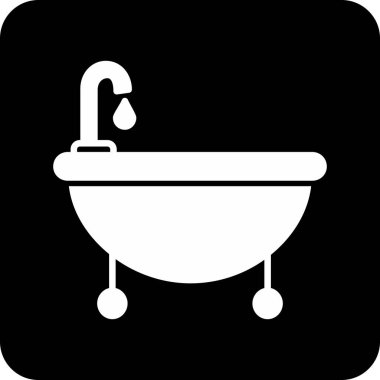 Banyo banyosu ikonu.