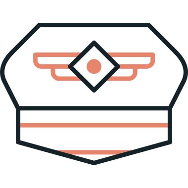 Yemek. Web simgesi basit illüstrasyon