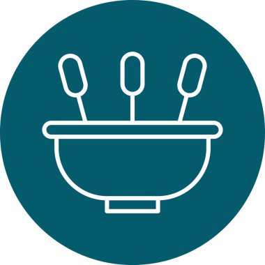 Mutfak simgesinin vektör çizimi