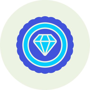 Bir simgenin vektör illüstrasyonu