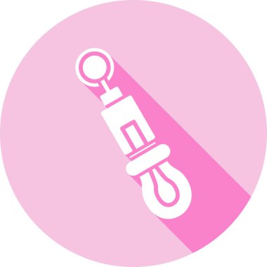 Bir dolgu simgesinin vektör illüstrasyonu