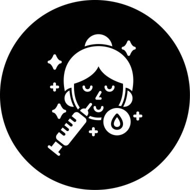 kadın bir bebek vektör çizim