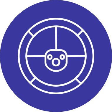 Modern eğitim ikonunun vektör illüstrasyonu