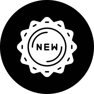 Yeni modern simge, vektör illüstrasyonu