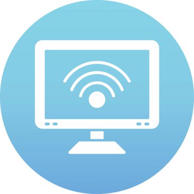 bilgisayar simgesi vektör illüstrasyonu