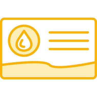 Yağ damlası. Basit tasarım