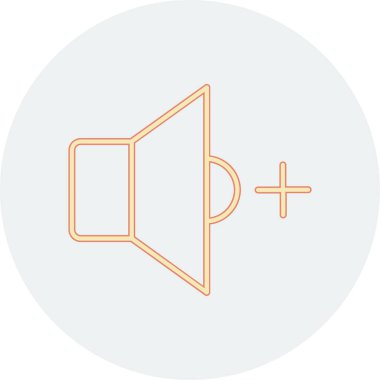 Moda Biçimli Sözcü Simgesi İzole Arkaplan