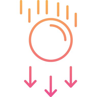 Oklar. Web simgesi basit illüstrasyon