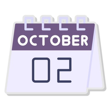 Takvim simgesi, vektör tasarımı