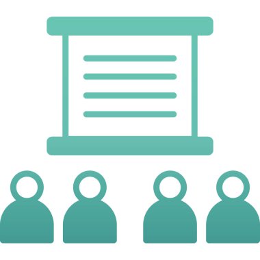 İş ve finans simgesinin vektör illüstrasyonu