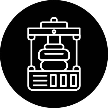 Modern eğitim ikonunun vektör illüstrasyonu