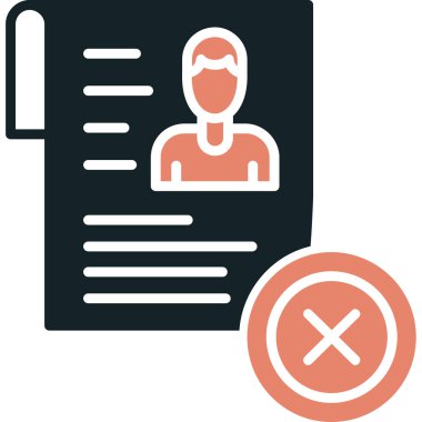 Belge. Web simgesi basit illüstrasyon