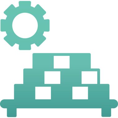 üretim imalat ikonu