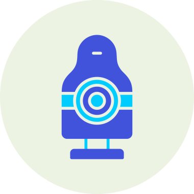 ccTV kamera vektör simgesi modern basit illüstrasyon, kişisel kişisel