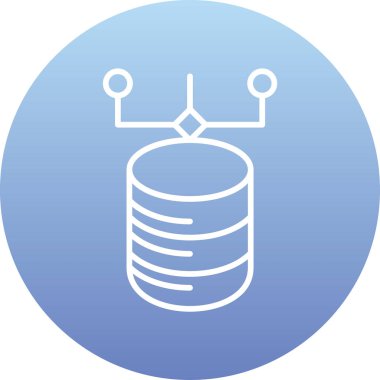 Modern simgenin vektör illüstrasyonu