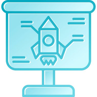 seo modern simgesinin vektör illüstrasyonu